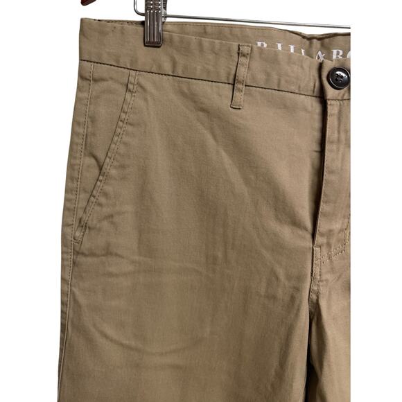 Billabong Mens Khaki Slim Pants Size 36 x 32 Stretch Flat Front Casual Work New - Picture 3 of 10